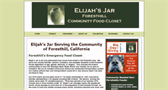 Desktop Screenshot of elijahsjar.org