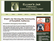 Tablet Screenshot of elijahsjar.org